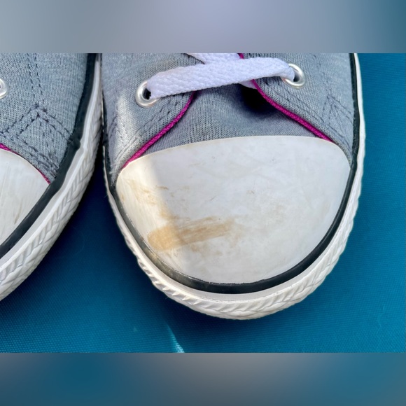 Converse Chuck Taylor All Star Madison Low Top Oxford Gray Pink Junior Size US 6 - Picture 8 of 11